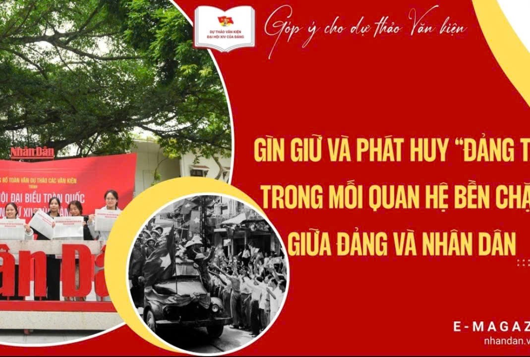 Gìn giữ và phát huy “Đảng ta” trong mối quan hệ bền chặt giữa Đảng và Nhân dân